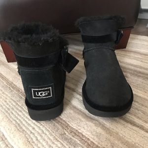 Ugg Ankle boots with rhinestones